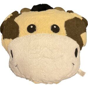 Intelex Take along Cow Pillow Huggeez Huggable Hidden Blanket